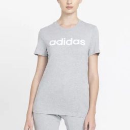 adidas Grey Cotton Printed T-Shirt-38