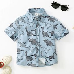 BAESD Boys Standard Opaque Printed Party Shirt-image-66