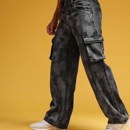 HERE&NOW Men Mid-Rise Acid Wash Jeans-picture-31