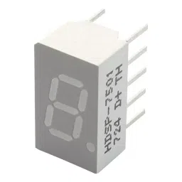 BROADCOM LED DISPLAY, 0.3", HE-RED, HDSP-7501-37