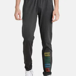 Puma Men Grey Solid Slim Fit Track Pants-image-48