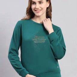 Monte Carlo Green Printed Pullover-picture-9