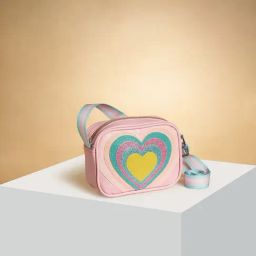 Pantaloons Junior Pink Printed Medium Cross Body Bag-27
