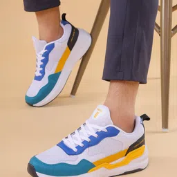 HRX by Hrithik Roshan Men Mesh Walking Non-Marking Shoes image 4