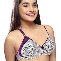 Lovable Abstract Printed Full Coverage Cotton Bra image 2