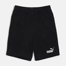 Puma Boys Black Solid Regular Fit Regular Shorts-picture-5