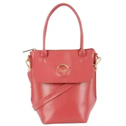 Baggit Coral Solid Small Tote Handbag-image-4