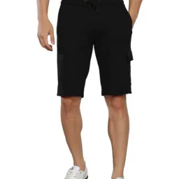 Calvin Klein Jeans Black Cotton Regular Fit Shorts-picture-21