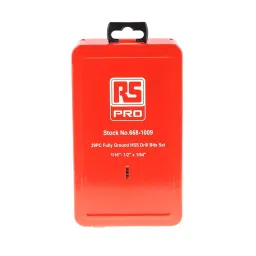 RS PRO HSS-G Twist Drill Bit Set, Model No 6681009 Melatic Grey Color (Set of 29 Pcs) image 2