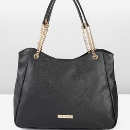 DressBerry Structured Faux Leather Shoulder Bag-43