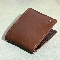 LOUIS STITCH Men Handcrafted Spanish Leather Dotted Textured Wallet for Men-17