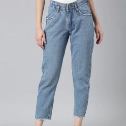 SHOWOFF Blue Denim Regular Fit Mid Rise Jeans-picture-27