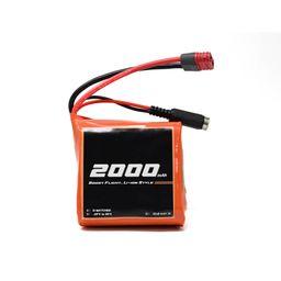 Pro-Range IFR 18650 9.6V 2000mAh 3C 3S1P LiFePO4 Battery Pack image 1