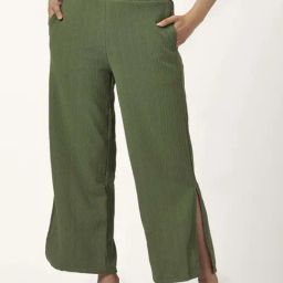 Honey by Pantaloons Green High Rise Palazzos-picture-18