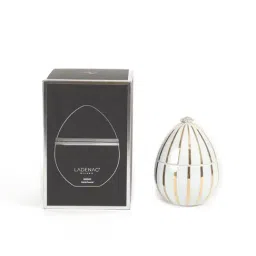 Home4U Ladenac Bois De Roussie Gold & White Wax Candle-image-24