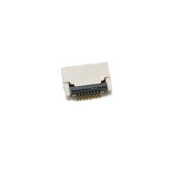 AFC24-S08FIA-00-Jushuo -Flip type 8P Dual-sided contacts / top and bottom connection Horizontal attachment 0.5mm SMD,P=0.5mm,Surface Mount,Right Angle FFC, FPC (Flat Flexible) Connector ROHS image 2