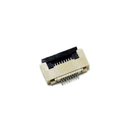 AFD01-S08FCA-00-Jushuo -Flip type 8P Bottom Contact Horizontal attachment 0.5mm SMD,P=0.5mm,Surface Mount，Right Angle FFC, FPC (Flat Flexible) Connector Assemblies ROHS image 1