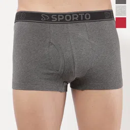 Sporto by Macho Pack Of 4 Cotton Breathability Trunk-picture-19