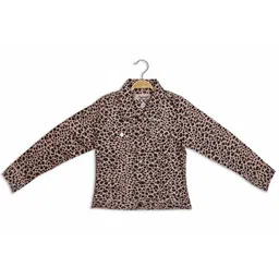 Peppermint Girls Animal Print Shirt Style Top-image-48