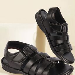 FAUSTO Men Multi Strap Comfort Sandals-image-45