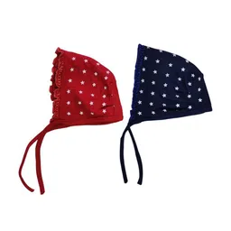 BAESD Pack Of 2 Unisex Kids Printed Beanie Cap-56