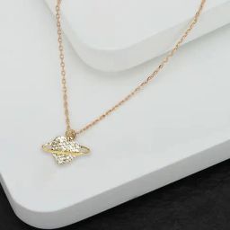 Oomph Heart Shape Charm Delicate Gold Tone Fashion Anklet-image-5