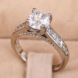Peora Silver-Plated AD-Studded Finger Ring-20