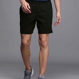 ASICS Men Black Solid Mid Rise Above Knee Running  Shorts-image-46