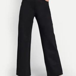 Broadstar Black High Rise Trousers-image-102