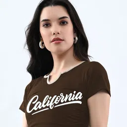 Moda Rapido Print Cotton Crop Top-picture-46