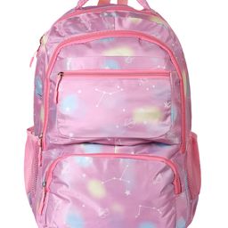 Passion Petals Printed School Backpack For Kids Pink - 19 Inch-image-73