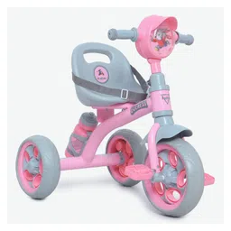 funride Fun Ride Tricycle Kids Musical Plug and Play Trike Sipper, Seat Belt, EVA Tyre for Indoor and Outdoor - Pink-picture-45