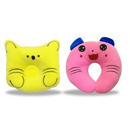 Chinmay Kids Cotton Toons & Characters Baby Pillow Pack of 2  Green, New Pink-image-84