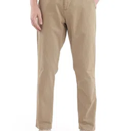 RARE RABBIT Men Regular Fit Mid-Rise Cotton Chinos Trouser-image-11