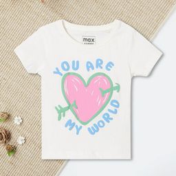 max Girls Printed T-shirt-image-96
