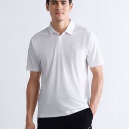 USPA Sport Men Solid Polo Collar Slim Fit T-shirt-image-89