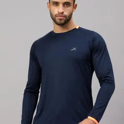 VECTOR X Men Solid Round Neck T-Shirt-image-14