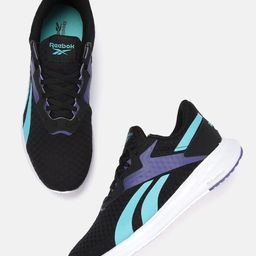 Reebok Men Black & Blue Woven Design Tennis Energen Plus 2 Running Shoes-picture-19