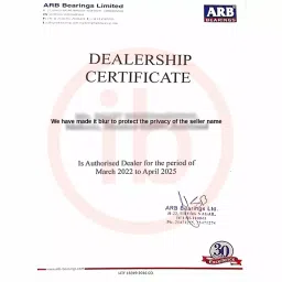 ARB Self Aligning and Angular Contact Ball Bearing, Inner Dia 30 mm, Outer Dia 72 mm, Width 19 mm, 1306 image 2