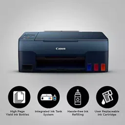 Canon PIXMA G2020 Inktank Color Printer with User Replaceable Print Heads & Maintainence Cartridge image 3