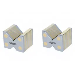 Insize 5-56 mm Shaft Dia Range Magnetic Induction V Block Set, 6878-1 (Set of 2 Pcs)-17