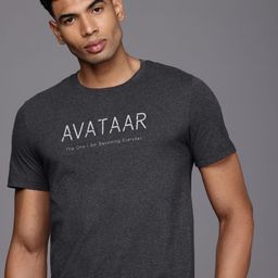 HRX by Hrithik Roshan Typography Printed Pure Cotton Yoga T-shirt-image-49