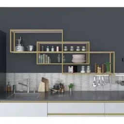 Hafele Stack Modular Vertical Shelving Size 21x21x2450 mm Gold, 793.10.502-picture-22