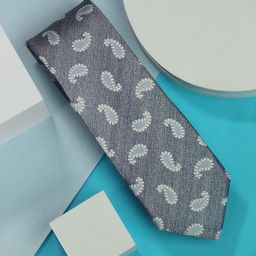 Tossido Men Woven Design Silk Broad Tie-picture-47
