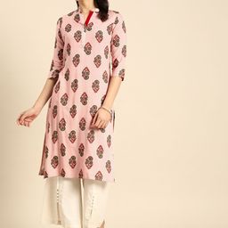 Anouk Floral Printed Kurta-image-23