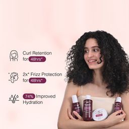 Bare Anatomy Set of Curl Defining Shampoo - 250ml & Curl Intensifying Conditioner - 140ml image 4