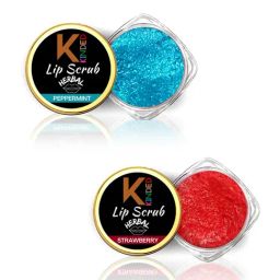 KINDED Herbal Peppermint & Strawberry Lip Scrub Combo-37