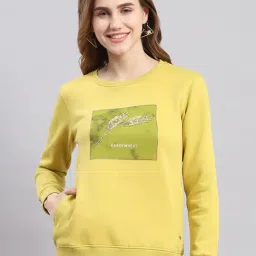 Monte Carlo Lime Yellow Printed Pullover-image-85