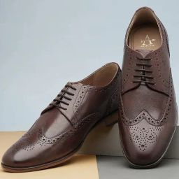 Arrow Men's ALVERSTONE 3.0 Brown Brogue Shoes-image-40