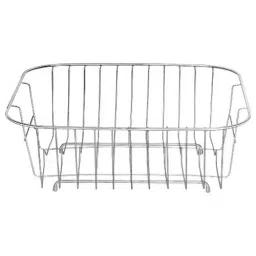 Jayna Crockery Basket Silver Glossy 20x16 mm, SSCB 04-12